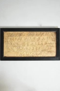 Sale Pamono Plaster Mythological Bas-Relief, 1940s
