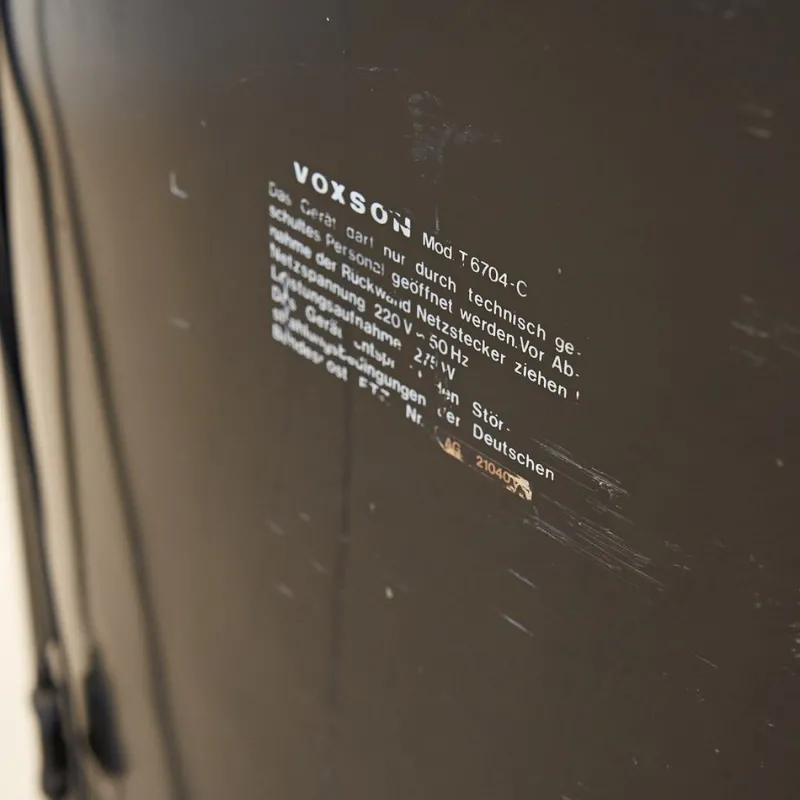 Pamono Plastic Color TV from Voxon, 1970s> Electronics