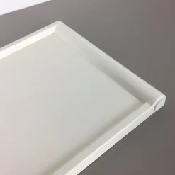 Pamono Plastic White Bed Tray Table by Luigi Massoni for Guzzini, 1980s><noscript><img width=