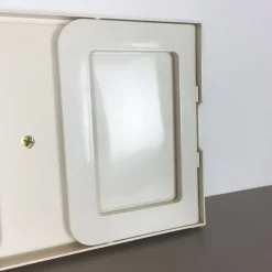 Pamono Plastic White Bed Tray Table by Luigi Massoni for Guzzini, 1980s><noscript><img width=