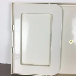 Pamono Plastic White Bed Tray Table by Luigi Massoni for Guzzini, 1980s><noscript><img width=