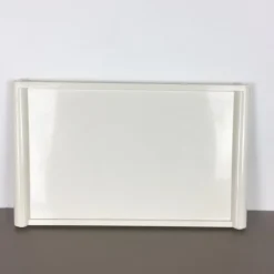 Pamono Plastic White Bed Tray Table by Luigi Massoni for Guzzini, 1980s><noscript><img width=
