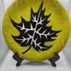 Pamono Plate with Maple Leaf by Jean Picart Ledoux> Dinner Plates & Bowls