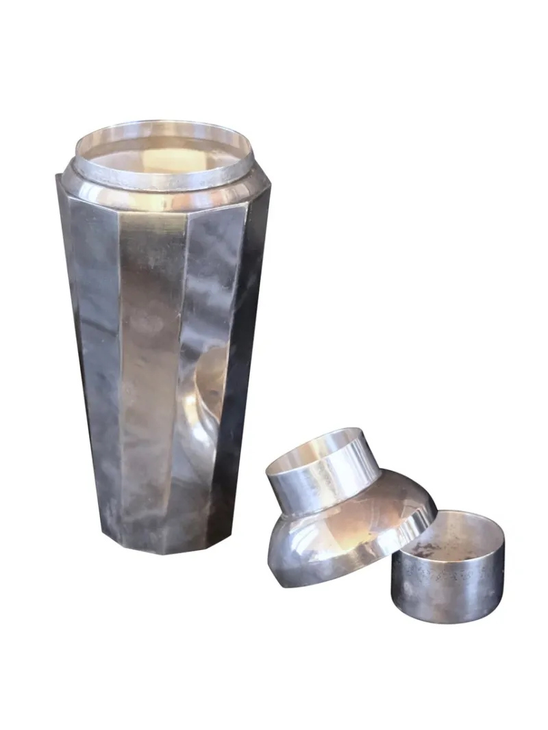Hot Pamono Plated Silver Cocktail Shaker from WMF