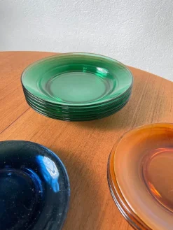 Pamono Plates and Cups Set from Duralex, 1960s, Set of 43><noscript><img width=