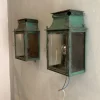 Pamono Platina Copper Classic Model Garden Wall Light, Maison, France, 1970s, Set of 2> Garden Lighting