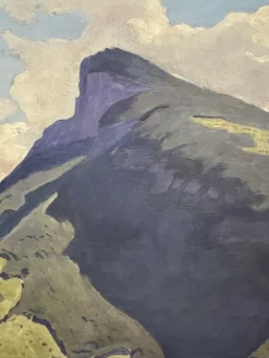 Pamono Plinio Colombi, Paysage Lacustre, 1931, Oil on Canvas, Framed><noscript><img width=