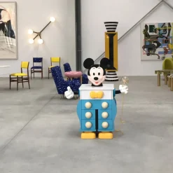 Sale Pamono Plywood & Plastic Mickey Mouse Chest of Drawers by Pierre Colleu for Starform, 1980s