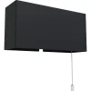 Pamono 6135PM Black with Mini Pull Switch Wall Lamp from Disderot> Wall Lights & Sconces
