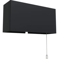 Pamono 6135PM Black with Mini Pull Switch Wall Lamp from Disderot> Wall Lights & Sconces