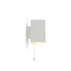 Sale Pamono 6135PM White with Mini Pull Switch Wall Lamp from Disderot