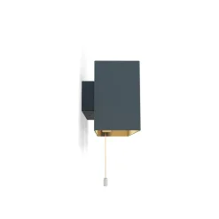 Sale Pamono 6135PM White with Mini Pull Switch Wall Lamp from Disderot