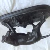 Pamono Pointer Dog, 1920s-1940s, Bronze