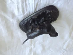 Pamono Pointer Dog, 1920s-1940s, Bronze