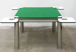 Pamono Poker Table by Zanotta, 1960s><noscript><img width=