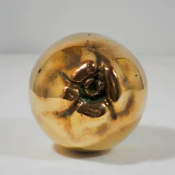 Pamono Polish Bronze Quince by Aleksander Detkos, 1990s><noscript><img width=