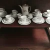 Pamono Polish Porcelain Tableware Set from Ćmielów, 1950s, Set of 30