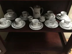 Pamono Polish Porcelain Tableware Set from Ćmielów, 1950s, Set of 30