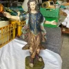 Pamono Polychrome Statue, 18th Century> Classical
