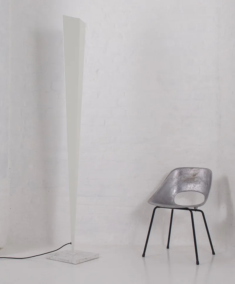 Outlet Pamono Polyhedron Floor Lamp, 1980s