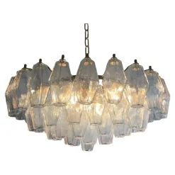 Discount Pamono Polyhedron Murano Glass in Opalino Color by Simoeng for Simoeng