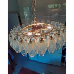 Discount Pamono Polyhedron Murano Glass in Opalino Color by Simoeng for Simoeng