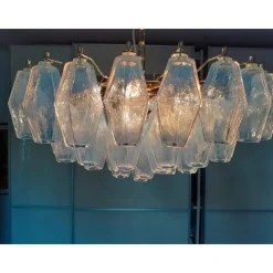 Discount Pamono Polyhedron Murano Glass in Opalino Color by Simoeng for Simoeng