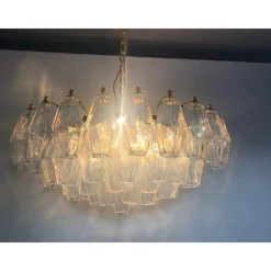 Discount Pamono Polyhedron Murano Glass in Opalino Color by Simoeng for Simoeng