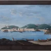 Clearance Pamono Ponza Island - Original Oil on Canvas - 18th century