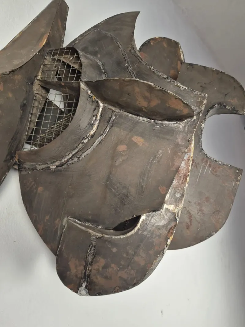Clearance Pamono Ponzio IV, Abstract Constructivist Sculpture, 1960s, Sheet Metal
