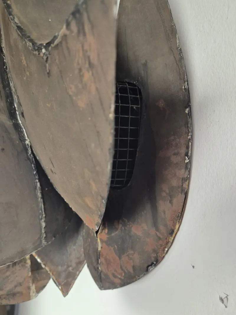 Clearance Pamono Ponzio IV, Abstract Constructivist Sculpture, 1960s, Sheet Metal