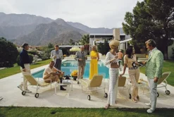Pamono Poolside Party - Slim Aarons - Color Photography 20th Century, 1970> Photography