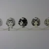 Pamono Pop Art Plastic Coat Hangers, 1960s, Set of 5> Racks, Hooks & Valets