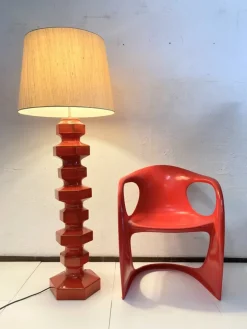 Pamono Pop Art Space Age Ceramic Floor Lamp, 1970s><noscript><img width=