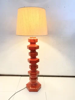 Pamono Pop Art Space Age Ceramic Floor Lamp, 1970s><noscript><img width=