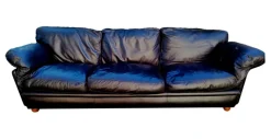 Pamono Poppy Sofa and Armchairs by Tito Agnoli for Poltrona Frau, 1974, Set of 3><noscript><img width=