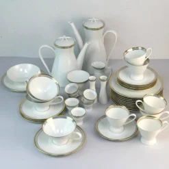 Pamono Porcelain Coffee Service from Rosenthal, 1950s, Set of 43> Coffee & Tea Service