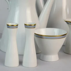 Pamono Porcelain Coffee Service from Rosenthal, 1950s, Set of 43><noscript><img width=