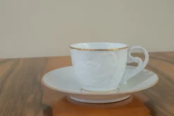 Clearance Pamono Porcelain Coffee Service by O. Castro for Dolmen, Galicia, Spain, 1950s, Set of 27