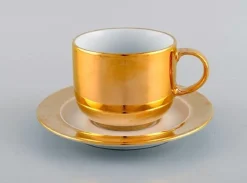 Pamono Porcelain Coffee Service from Langenthal, Switzerland, 1930s, Set of 6><noscript><img width=