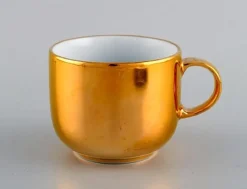 Pamono Porcelain Coffee Service from Langenthal, Switzerland, 1930s, Set of 6><noscript><img width=