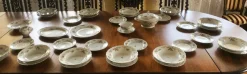 Pamono Porcelain Dinner Service for 10 from Kahla, 1950s, Set of 39> Dinner Plates & Bowls