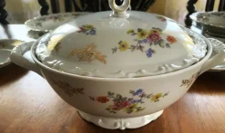 Pamono Porcelain Dinner Service for 10 from Kahla, 1950s, Set of 39><noscript><img width=