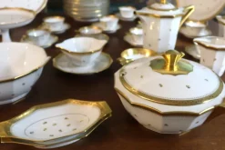Pamono Porcelain Dinner Service from Limoges, 1950s, Set of 109><noscript><img width=