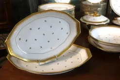 Pamono Porcelain Dinner Service from Limoges, 1950s, Set of 109><noscript><img width=
