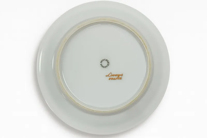 Outlet Pamono Porcelain Dinner Service with Red and Gilt Decor from Limoges, 1980s, Set of 54
