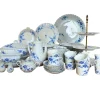 Pamono Porcelain Dinnerware Set from Haviland Limoges, 1950, Set of 82> Dinner Plates & Bowls