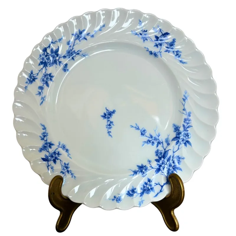 Pamono Porcelain Dinnerware Set from Haviland Limoges, 1950, Set of 82> Dinner Plates & Bowls