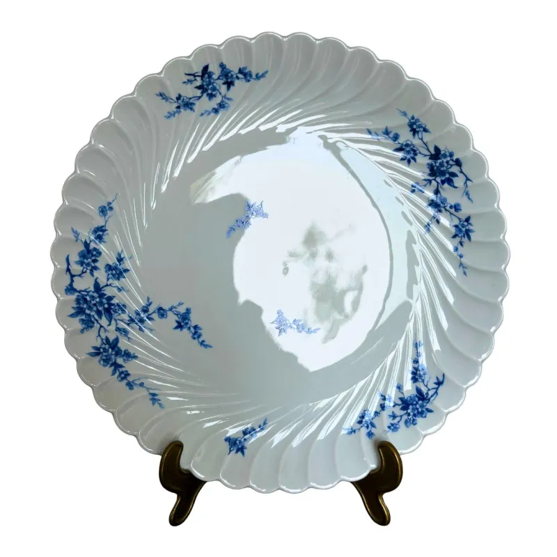 Pamono Porcelain Dinnerware Set from Haviland Limoges, 1950, Set of 82> Dinner Plates & Bowls