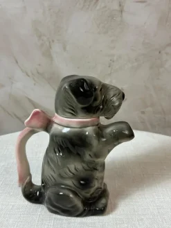 Online Pamono Porcelain Dog Teapot, 1950s